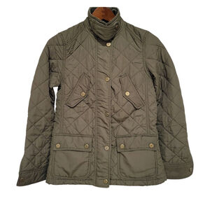 Lauren Ralph Lauren Women Quilted Corduroy Mid-length Jacket Size XS. Pre-owned